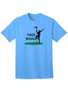 Tiger Print Adult T-Shirt: A Stylish Addition to Your Wardrobe-Mens T-shirts-TooLoud-Aquatic-Blue-Small-Davson Sales