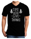 Time to Give Thanks Adult V-Neck T-shirt-Mens T-Shirt-TooLoud-Black-Small-Davson Sales