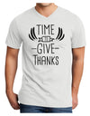 Time to Give Thanks Adult V-Neck T-shirt-Mens T-Shirt-TooLoud-White-Small-Davson Sales
