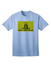 Timeless Gadsden Flag Adult T-Shirt - Assert Your Independence-Mens T-shirts-TooLoud-Light-Blue-Small-Davson Sales