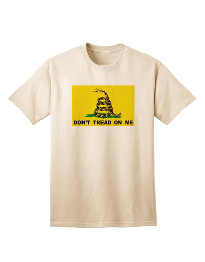 Timeless Gadsden Flag Adult T-Shirt - Assert Your Independence-Mens T-shirts-TooLoud-Natural-Small-Davson Sales