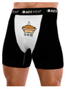 To My Pie Mens Boxer Brief Underwear-Mens-BoxerBriefs-NDS Wear-Black-with-White-Small-NDS WEAR