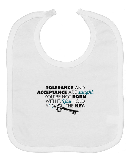 Tolerance And Acceptance Baby Bib