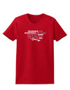 Tolerance And Acceptance Womens Dark T-Shirt-TooLoud-Red-X-Small-Davson Sales