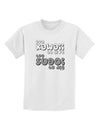 Too Kawaii to Live - B&W Childrens T-Shirt by TooLoud-Childrens T-Shirt-TooLoud-White-X-Small-Davson Sales