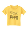 Too Kawaii to Live - B&W Toddler T-Shirt by TooLoud-Toddler T-Shirt-TooLoud-Yellow-2T-Davson Sales