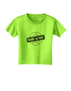 TooLoud 60th Birthday Gift Made in 1959 Toddler T-Shirt-Toddler T-shirt-TooLoud-Lime-Green-2T-Davson Sales