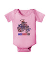 TooLoud AMERISAURUS REX Baby Romper Bodysuit-Baby Romper-TooLoud-Pink-06-Months-Davson Sales
