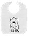 TooLoud Baby Bear Baby Bib
