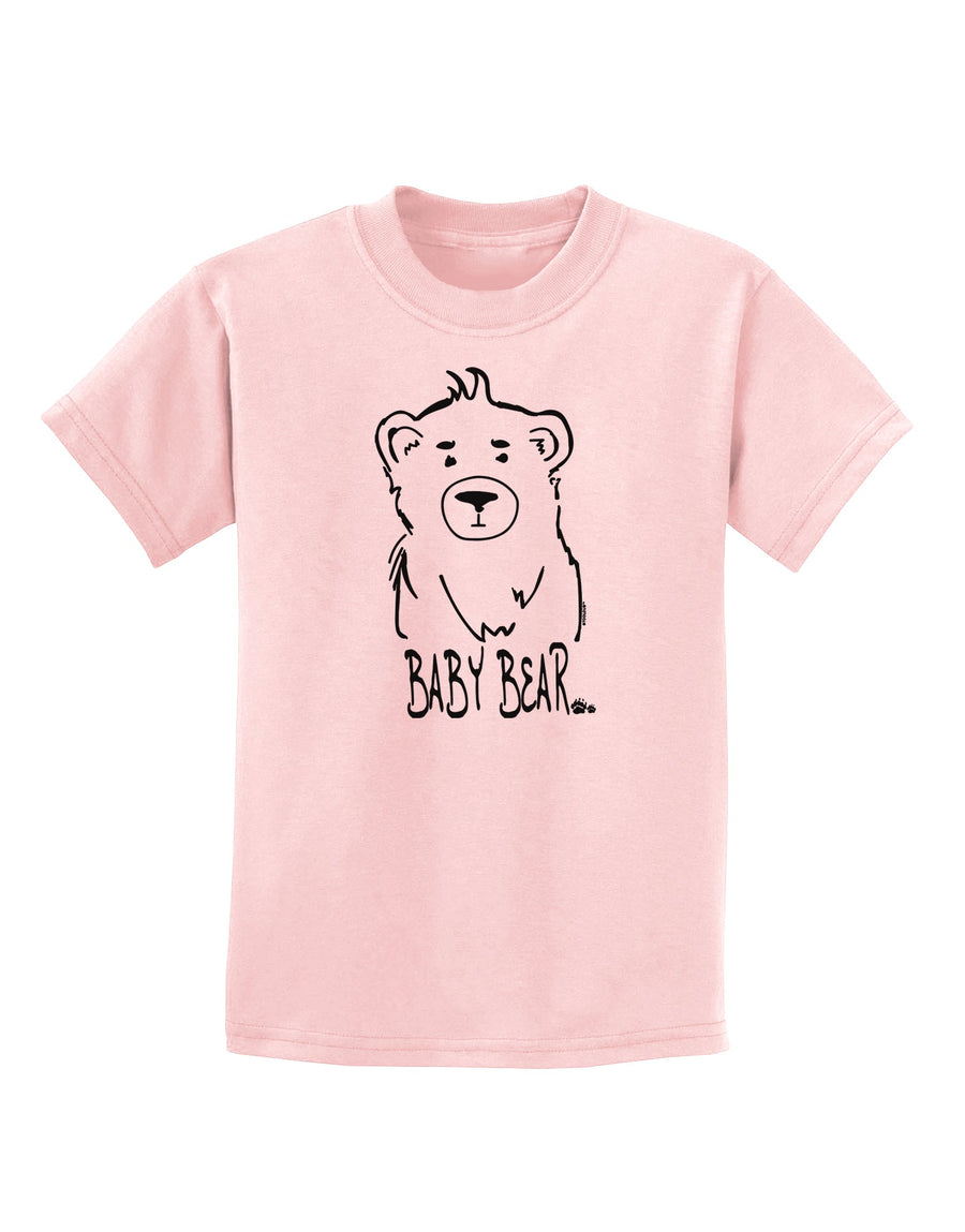 TooLoud Baby Bear Childrens T-Shirt-Childrens T-Shirt-TooLoud-White-X-Small-Davson Sales