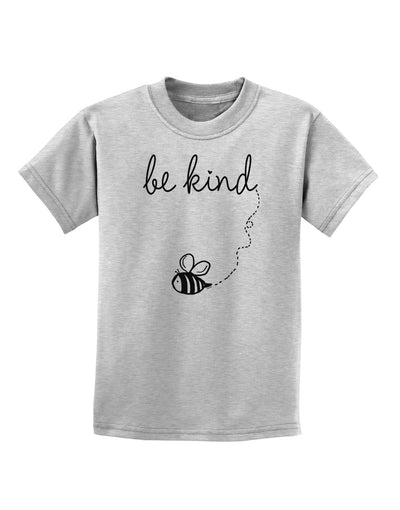 TooLoud Be Kind Childrens T-Shirt-Childrens T-Shirt-TooLoud-AshGray-X-Small-Davson Sales