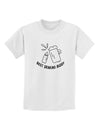 TooLoud Best Drinking Buddy Childrens T-Shirt-Childrens T-Shirt-TooLoud-White-X-Small-Davson Sales
