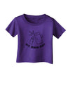 TooLoud Best Drinking Buddy Infant T-Shirt Dark-Infant T-Shirt-TooLoud-Purple-06-Months-Davson Sales