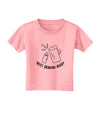 TooLoud Best Drinking Buddy Toddler T-Shirt-Toddler T-shirt-TooLoud-Candy-Pink-2T-Davson Sales