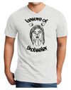 TooLoud Beware of Thotweiler Adult V-Neck T-shirt-Mens V-Neck T-Shirt-TooLoud-White-Small-Davson Sales