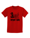 TooLoud Birthday Shark ONE Childrens T-Shirt-Childrens T-Shirt-TooLoud-Red-X-Small-Davson Sales