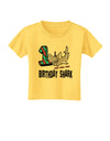 TooLoud Birthday Shark ONE Toddler T-Shirt-Toddler T-shirt-TooLoud-Yellow-2T-Davson Sales