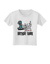 TooLoud Birthday Shark ONE Toddler T-Shirt-Toddler T-shirt-TooLoud-White-2T-Davson Sales