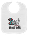 TooLoud Birthday Shark Two Baby Bib