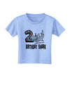 TooLoud Birthday Shark Two Toddler T-Shirt-Toddler T-shirt-TooLoud-Aquatic-Blue-2T-Davson Sales