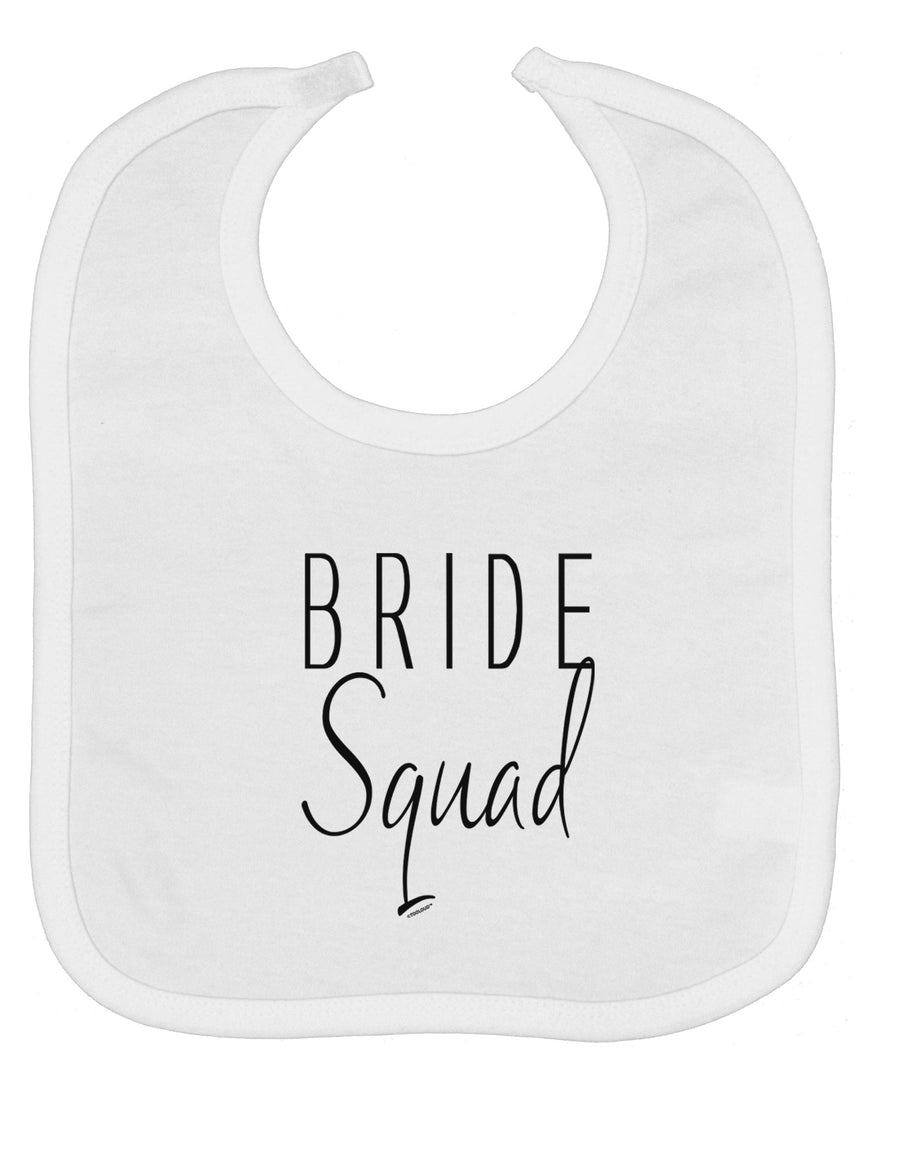 TooLoud Bride Squad Baby Bib