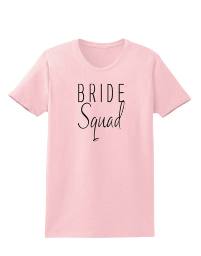 TooLoud Bride Squad Womens T-Shirt-Womens T-Shirt-TooLoud-PalePink-X-Small-Davson Sales