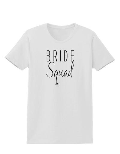 TooLoud Bride Squad Womens T-Shirt-Womens T-Shirt-TooLoud-White-X-Small-Davson Sales