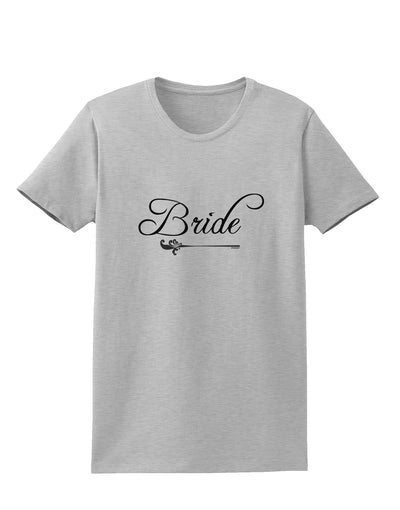 TooLoud Bride Womens T-Shirt-Womens T-Shirt-TooLoud-AshGray-X-Small-Davson Sales