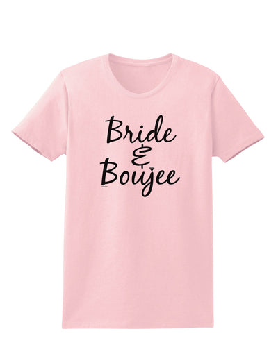 TooLoud Bride and Boujee Womens T-Shirt-Womens T-Shirt-TooLoud-PalePink-X-Small-Davson Sales