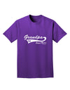 TooLoud Custom Grandpa Since YOUR YEAR DARK Adult Dark T-Shirt-Mens-Tshirts-TooLoud-Purple-Small-Davson Sales