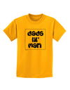 TooLoud Dads Lil Man Childrens T-Shirt-Childrens T-Shirt-TooLoud-Gold-X-Small-Davson Sales