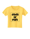 TooLoud Dads Lil Man Toddler T-Shirt-Toddler T-shirt-TooLoud-Yellow-2T-Davson Sales
