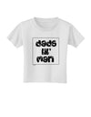 TooLoud Dads Lil Man Toddler T-Shirt-Toddler T-shirt-TooLoud-White-2T-Davson Sales