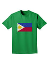 TooLoud Distressed Philippines Flag Adult Dark T-Shirt-Mens-Tshirts-TooLoud-Kelly-Green-Small-Davson Sales