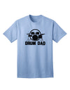 TooLoud Drum Dad Adult T-Shirt: A Must-Have for Drum Enthusiasts-Mens T-shirts-TooLoud-Light-Blue-Small-Davson Sales