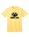 TooLoud Drum Dad Adult T-Shirt: A Must-Have for Drum Enthusiasts-Mens T-shirts-TooLoud-Yellow-Small-Davson Sales