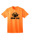 TooLoud Drum Dad Adult T-Shirt: A Must-Have for Drum Enthusiasts-Mens T-shirts-TooLoud-Neon-Orange-Small-Davson Sales