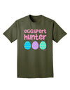 TooLoud Eggspert Hunter - Easter - Pink Adult Dark T-Shirt-Mens T-Shirt-TooLoud-Military-Green-Small-Davson Sales