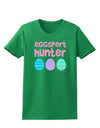 TooLoud Eggspert Hunter - Easter - Pink Womens Dark T-Shirt-Womens T-Shirt-TooLoud-Kelly-Green-X-Small-Davson Sales