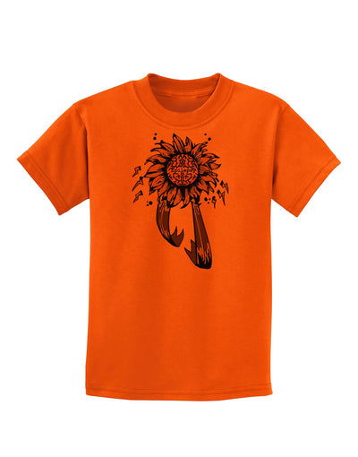 TooLoud Epilepsy Awareness Childrens T-Shirt-Childrens T-Shirt-TooLoud-Orange-X-Small-Davson Sales