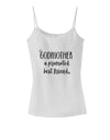 TooLoud Godmother Dark Womens V-Neck Dark T-Shirt-Womens V-Neck T-Shirts-TooLoud-White-Small-Davson Sales
