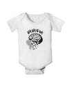 TooLoud Gray Gray Go Away Baby Romper Bodysuit-Baby Romper-TooLoud-White-06-Months-Davson Sales
