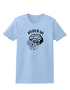 TooLoud Gray Gray Go Away Womens T-Shirt-Womens T-Shirt-TooLoud-Light-Blue-X-Small-Davson Sales