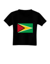 TooLoud Guyana Flag Dark Toddler T-Shirt Dark-Toddler T-shirt-TooLoud-Black-2T-Davson Sales