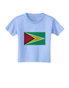 TooLoud Guyana Flag Toddler T-Shirt-Toddler T-shirt-TooLoud-Aquatic-Blue-2T-Davson Sales