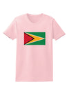 TooLoud Guyana Flag Womens T-Shirt-Womens T-Shirt-TooLoud-PalePink-X-Small-Davson Sales