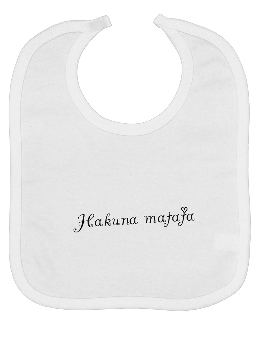 TooLoud Hakuna Matata Baby Bib