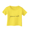 TooLoud Hakuna Matata Infant T-Shirt-Infant T-Shirt-TooLoud-Yellow-06-Months-Davson Sales
