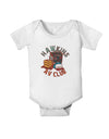 TooLoud Hawkins AV Club Baby Romper Bodysuit-Baby Romper-TooLoud-White-06-Months-Davson Sales