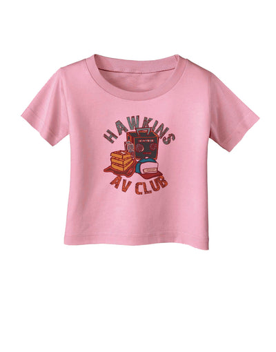 TooLoud Hawkins AV Club Infant T-Shirt-Infant T-Shirt-TooLoud-Candy-Pink-06-Months-Davson Sales